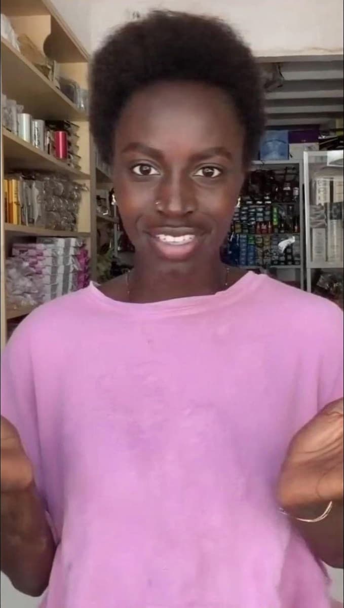 Aminata, créatrice de contenu générée par IA