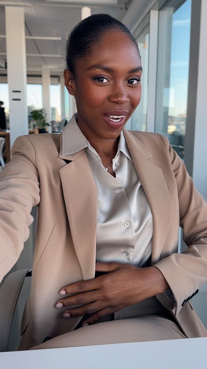 Ndèye, créatrice de contenu générée par IA